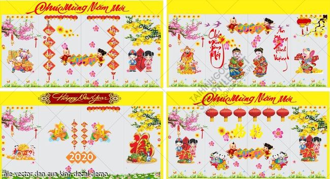 file vector dan cua kinh decal